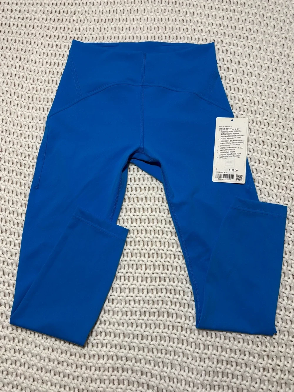 lululemon poolside instill hr tight 25” size 6